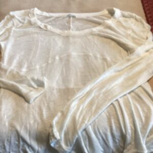 NWOT Intimately free people long sleeve light knit top